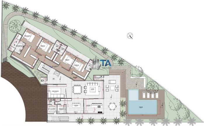 Imagem Casa com 4 Quartos à Venda, 541 m² em Residencial Jatibela - Campinas Imagem Casa com 4 Quartos à Venda, 541 m² em Residencial Jatibela - Campinas
