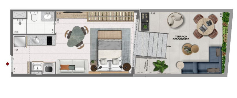 Imagem Imóvel com 1 Quarto à Venda, 51 m² em Centro - Rio De Janeiro Imagem Imóvel com 1 Quarto à Venda, 51 m² em Centro - Rio De Janeiro
