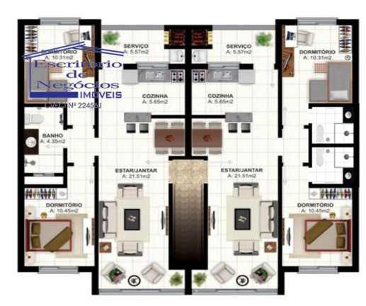 Imagem Imóvel com 2 Quartos à Venda, 106 m² em Atlântida - Xangrila Imagem Imóvel com 2 Quartos à Venda, 106 m² em Atlântida - Xangrila