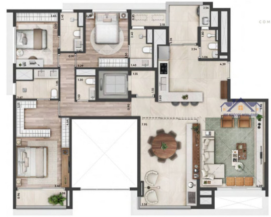 Imagem Apartamento com 3 Quartos à Venda, 258 m² em Moema - São Paulo Imagem Apartamento com 3 Quartos à Venda, 258 m² em Moema - São Paulo