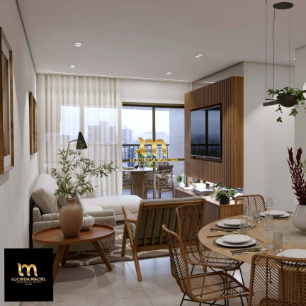Imagem Apartamento com 2 Quartos à Venda, 76 m² em Guilhermina - Praia Grande