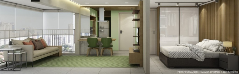 Imagem Apartamento com 1 Quarto à Venda, 63 m² em Tatuapé - São Paulo Imagem Apartamento com 1 Quarto à Venda, 63 m² em Tatuapé - São Paulo