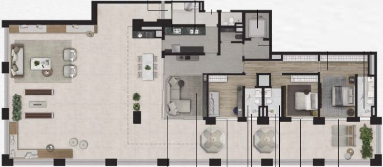 Imagem Apartamento com 3 Quartos à Venda, 314 m² em Itaim Bibi - São Paulo