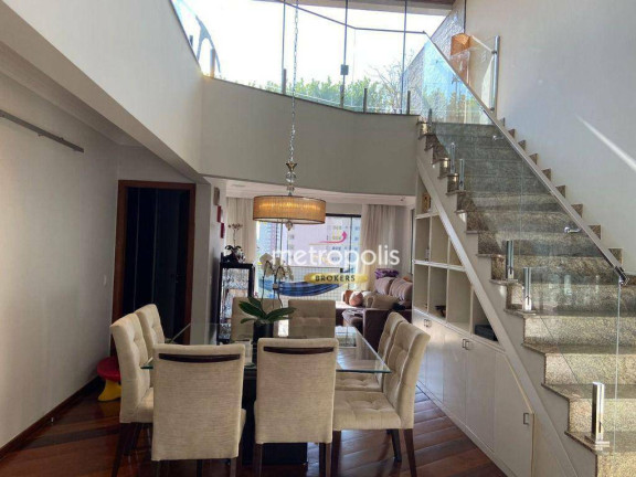 Imagem Cobertura com 3 Quartos à Venda ou Locação, 234 m² em Barcelona - São Caetano Do Sul