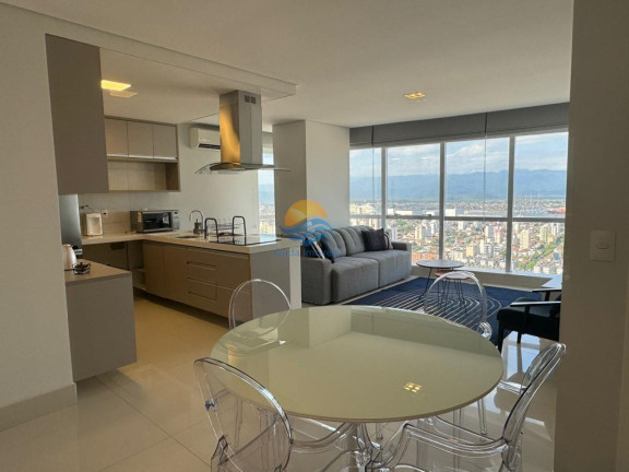 Imagem Apartamento com 1 Quarto para Alugar, 68 m² em Aparecida - Santos