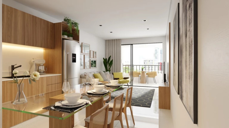 Imagem Apartamento com 2 Quartos à Venda, 66 m² em Itapema - Itapema
