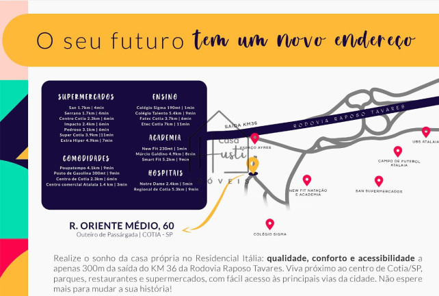 Imagem Apartamento com 2 Quartos à Venda, 50 m² em Outeiro De Passárgada - Cotia Imagem Apartamento com 2 Quartos à Venda, 50 m² em Outeiro De Passárgada - Cotia