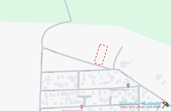 Imagem Terreno à Venda, 1.788 m² em Ressaca - Ubatuba