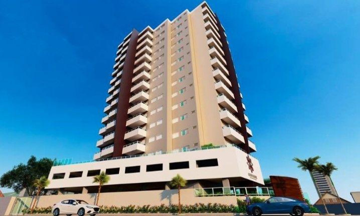 Apartamento com 2 Quartos à Venda, 62 m² em Caiçara - Praia Grande