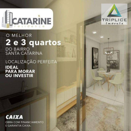 Imagem Apartamento com 2 Quartos à Venda, 59 m² em Santa Catarina - Juiz De Fora Imagem Apartamento com 2 Quartos à Venda, 59 m² em Santa Catarina - Juiz De Fora