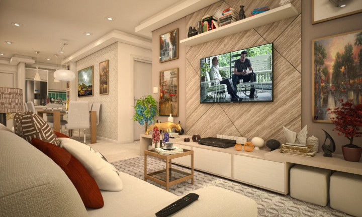 Imagem Apartamento com 2 Quartos à Venda, 65 m² em Caiçara - Praia Grande