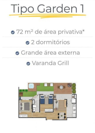 Imagem Apartamento com 2 Quartos à Venda, 67 m² em Sky Granja Viana - Programa Casa Verde Amarela - Cotia Imagem Apartamento com 2 Quartos à Venda, 67 m² em Sky Granja Viana - Programa Casa Verde Amarela - Cotia