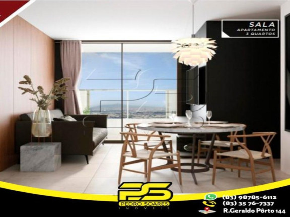 Imagem Apartamento com 2 Quartos à Venda, 56 m² em Altiplano Cabo Branco - João Pessoa Imagem Apartamento com 2 Quartos à Venda, 56 m² em Altiplano Cabo Branco - João Pessoa