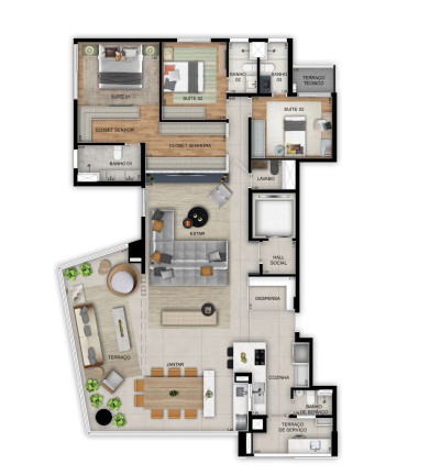 Imagem Apartamento com 4 Quartos à Venda, 195 m² em Vila Madalena - São Paulo