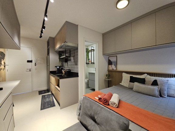 Imagem Imóvel com 1 Quarto à Venda, 24 m² em Centro - Curitiba