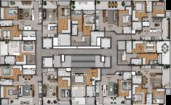 Imagem Apartamento com 2 Quartos à Venda, 71 m² em Park Lozandes - Goiânia Imagem Apartamento com 2 Quartos à Venda, 71 m² em Park Lozandes - Goiânia