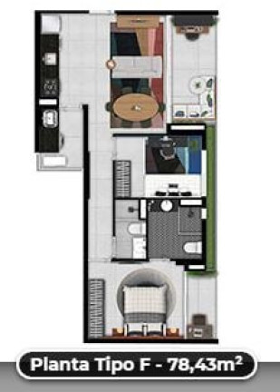 Imagem Apartamento com 2 Quartos à Venda, 77 m² em Vila Mariana - São Paulo
