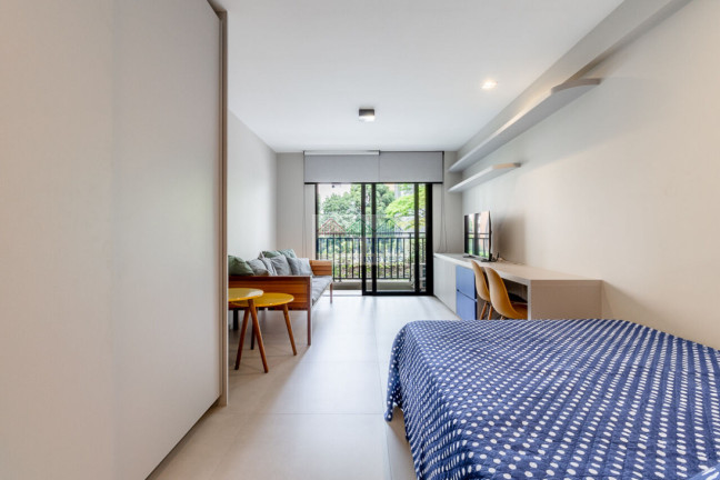 Imagem Apartamento com 1 Quarto à Venda ou Locação, 33 m² em Higienópolis - São Paulo Imagem Apartamento com 1 Quarto à Venda ou Locação, 33 m² em Higienópolis - São Paulo