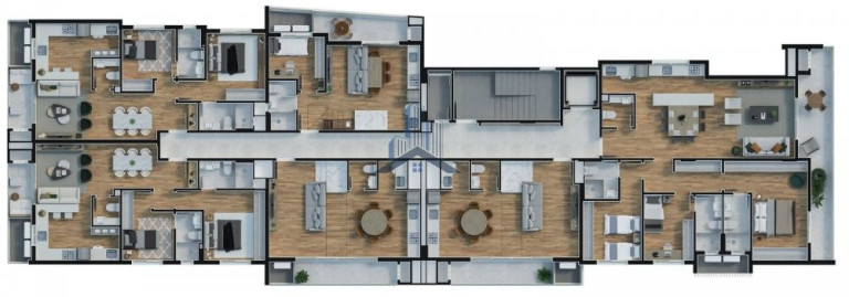 Imagem Apartamento com 2 Quartos à Venda, 70 m² em América - Joinville