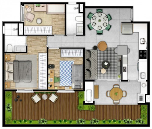 Imagem Imóvel com 3 Quartos à Venda, 76 m² em Swiss Park - Campinas Imagem Imóvel com 3 Quartos à Venda, 76 m² em Swiss Park - Campinas