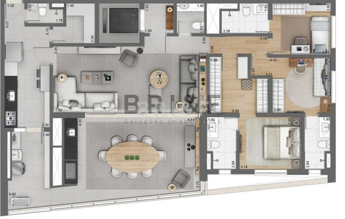 Imagem Apartamento com 3 Quartos à Venda, 158 m² em Brooklin - São Paulo Imagem Apartamento com 3 Quartos à Venda, 158 m² em Brooklin - São Paulo