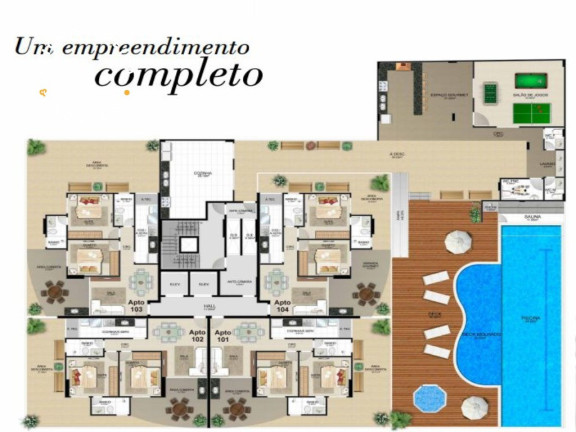 Imagem Apartamento com 2 Quartos à Venda, 78 m² em Praia Do Morro - Guarapari