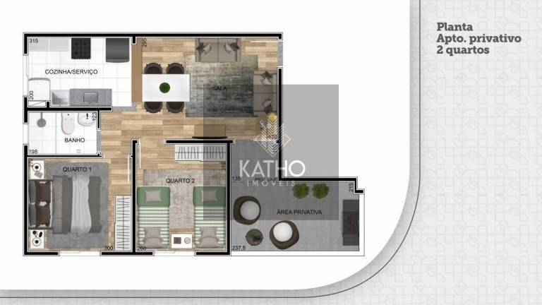 Imagem Apartamento com 2 Quartos à Venda, 43 m² em Vila Paris - Contagem Imagem Apartamento com 2 Quartos à Venda, 43 m² em Vila Paris - Contagem