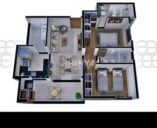 Imagem Apartamento com 2 Quartos à Venda, 80 m² em Ideal - Ipatinga