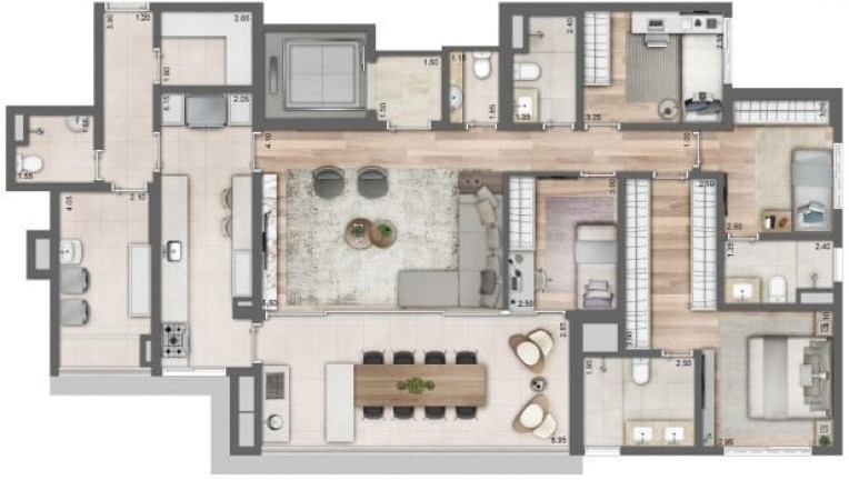 Imagem Apartamento com 4 Quartos à Venda, 161 m² em Perdizes - São Paulo