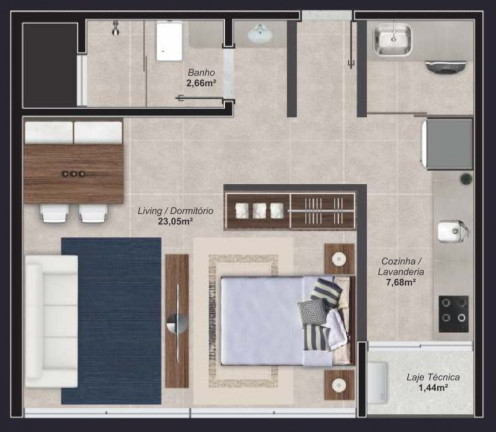 Imagem Apartamento com 1 Quarto à Venda, 41 m² em São Francisco De Assis - Camboriú Imagem Apartamento com 1 Quarto à Venda, 41 m² em São Francisco De Assis - Camboriú
