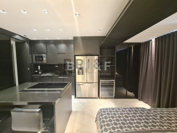 Imagem Apartamento com 1 Quarto para Alugar, 42 m² em Brooklin - São Paulo Imagem Apartamento com 1 Quarto para Alugar, 42 m² em Brooklin - São Paulo