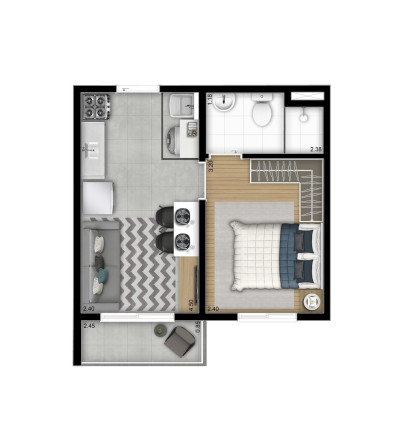 Imagem Imóvel com 1 Quarto à Venda, 25 m² em Mooca - São Paulo Imagem Imóvel com 1 Quarto à Venda, 25 m² em Mooca - São Paulo
