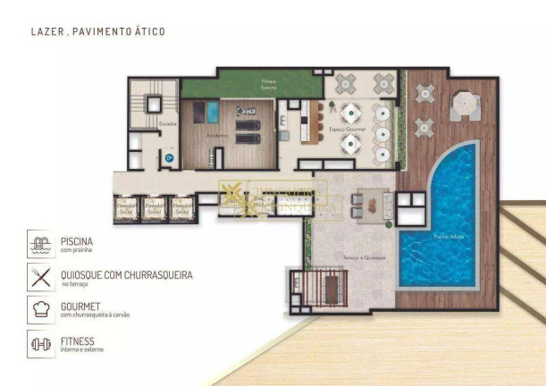 Imagem Apartamento com 3 Quartos à Venda, 116 m² em Kobrasol - São José Imagem Apartamento com 3 Quartos à Venda, 116 m² em Kobrasol - São José