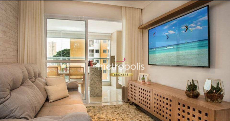 Apartamento com 3 Quartos à Venda, 97 m² em Barcelona - São Caetano Do Sul