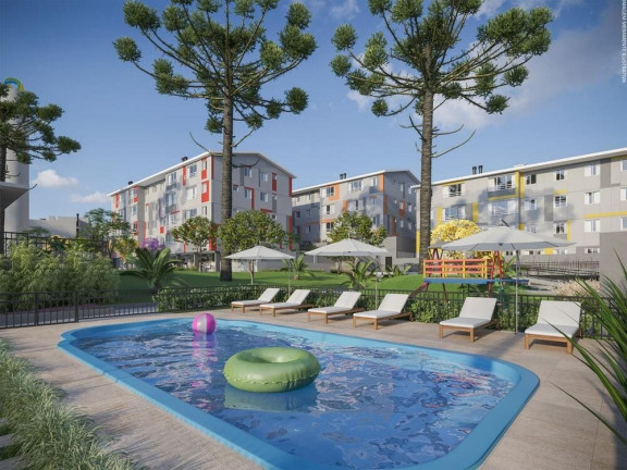 Imagem Apartamento com 2 Quartos à Venda, 47 m² em Santa Cândida - Curitiba