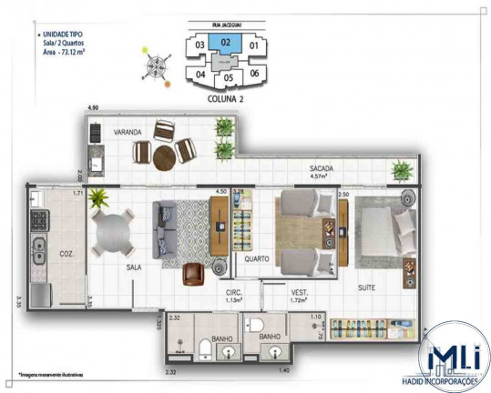 Imagem Imóvel com 2 Quartos à Venda, 59 m² em Maracanã - Rio De Janeiro Imagem Imóvel com 2 Quartos à Venda, 59 m² em Maracanã - Rio De Janeiro