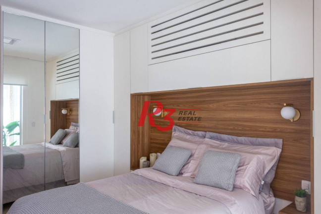 Imagem Apartamento com 1 Quarto à Venda, 57 m² em Gonzaga - Santos Imagem Apartamento com 1 Quarto à Venda, 57 m² em Gonzaga - Santos