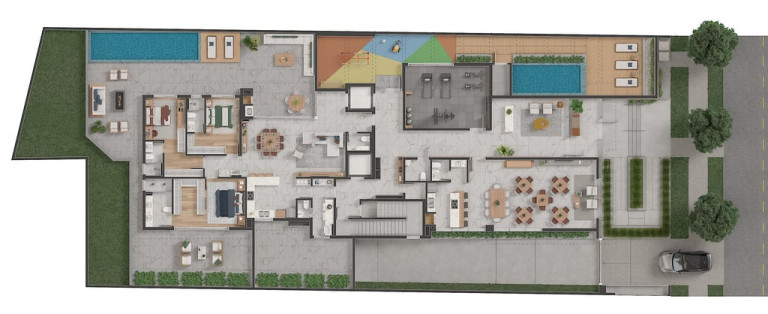 Imagem Imóvel com 3 Quartos à Venda, 172 m² em Batel - Curitiba Imagem Imóvel com 3 Quartos à Venda, 172 m² em Batel - Curitiba