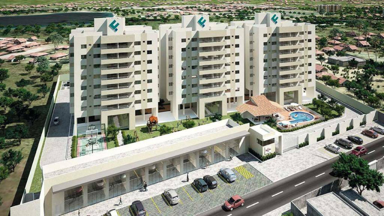 Imagem Apartamento com 3 Quartos à Venda, 87 m² em Centro  - Eusébio