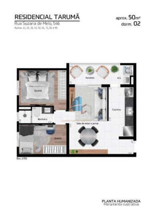 Imagem Apartamento com 2 Quartos à Venda, 48 m² em Vila Progresso (zona Leste) - São Paulo
