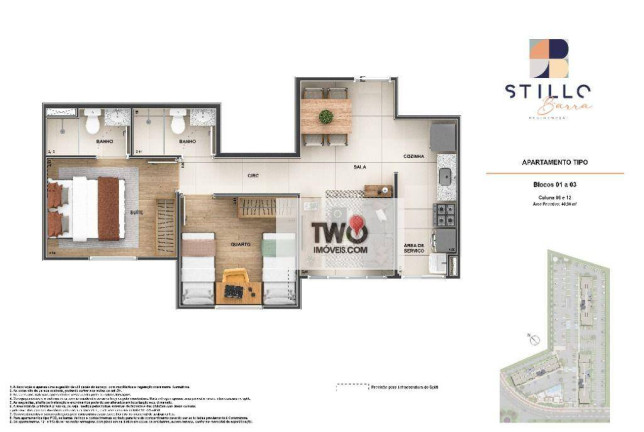 Imagem Apartamento com 2 Quartos à Venda, 48 m² em Barra Da Tijuca - Rio De Janeiro