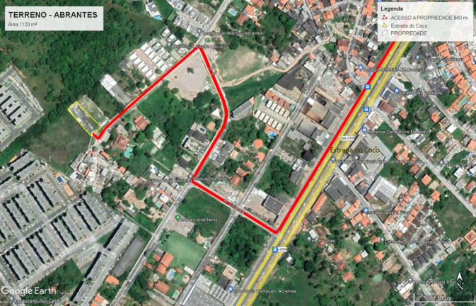 Imagem Terreno à Venda, 1.120 m² em Alphaville (abrantes) - Camaçari