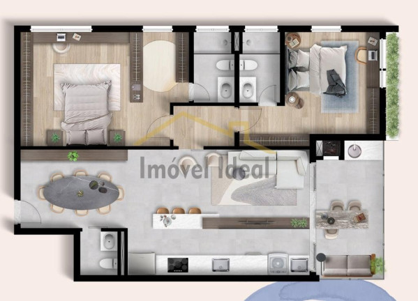 Imagem Apartamento com 4 Quartos à Venda, 142 m² em Juvevê - Curitiba Imagem Apartamento com 4 Quartos à Venda, 142 m² em Juvevê - Curitiba