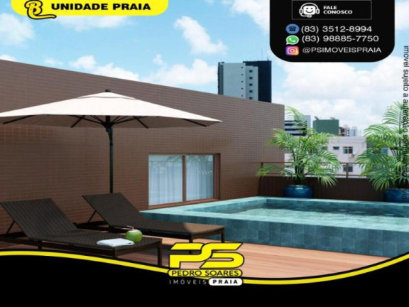 Imagem Apartamento com 1 Quarto à Venda, 33 m² em Jardim Oceania - João Pessoa Imagem Apartamento com 1 Quarto à Venda, 33 m² em Jardim Oceania - João Pessoa