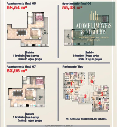 Imagem Apartamento com 2 Quartos à Venda, 84 m² em Vila Caiçara - Praia Grande