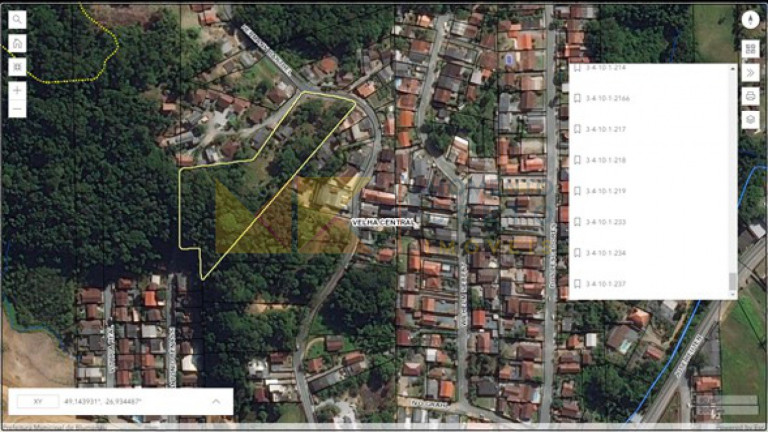 Imagem Imóvel à Venda, 9.973 m² em Velha Central - Blumenau
