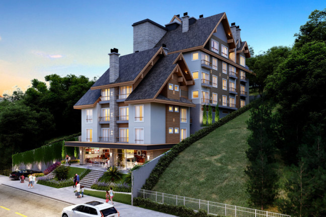 Imagem Apartamento com 2 Quartos à Venda, 76 m² em Floresta - Gramado Imagem Apartamento com 2 Quartos à Venda, 76 m² em Floresta - Gramado