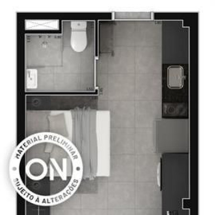 Imagem Studio com 1 Quarto à Venda, 24 m² em Bela Vista - São Paulo Imagem Studio com 1 Quarto à Venda, 24 m² em Bela Vista - São Paulo