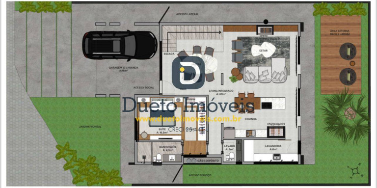 Imagem Casa com 3 Quartos à Venda, 166 m² em São José - Santa Maria