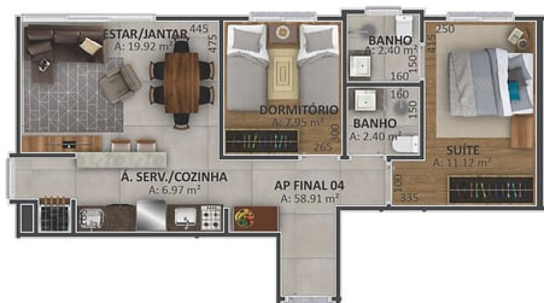 Imagem Apartamento com 4 Quartos à Venda, 194 m² em Zona Nova - Capão Da Canoa Imagem Apartamento com 4 Quartos à Venda, 194 m² em Zona Nova - Capão Da Canoa